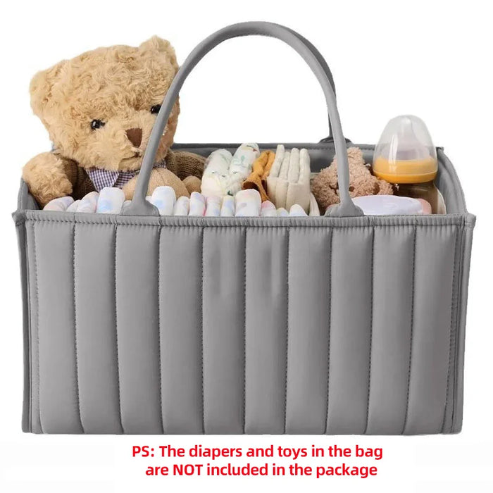 Baby Nappy Caddy Quilted