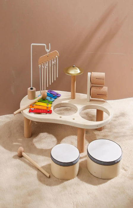 Baby Wooden Musical Instruments - Montessori Toy Set