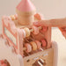 Montessori Toys Baby Wooden Castle Pink House 