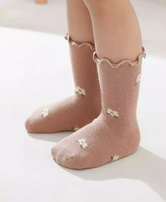 Baby & Kids Anti-Slip Floral Socks