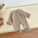 Baby Button Knit Romper Onesie