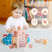 Montessori Toys Baby Wooden Castle Pink House 