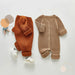 Baby Button Knit Romper Onesie