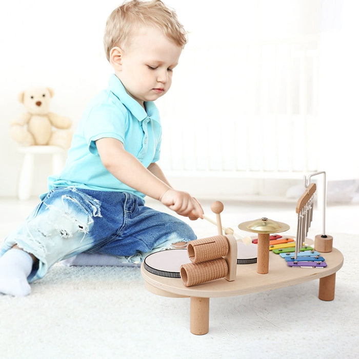 Baby Wooden Musical Instruments - Montessori Toy Set