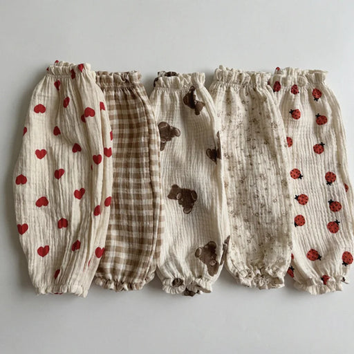 Baby Toddler Organic Muslin Cotton Baby Pants