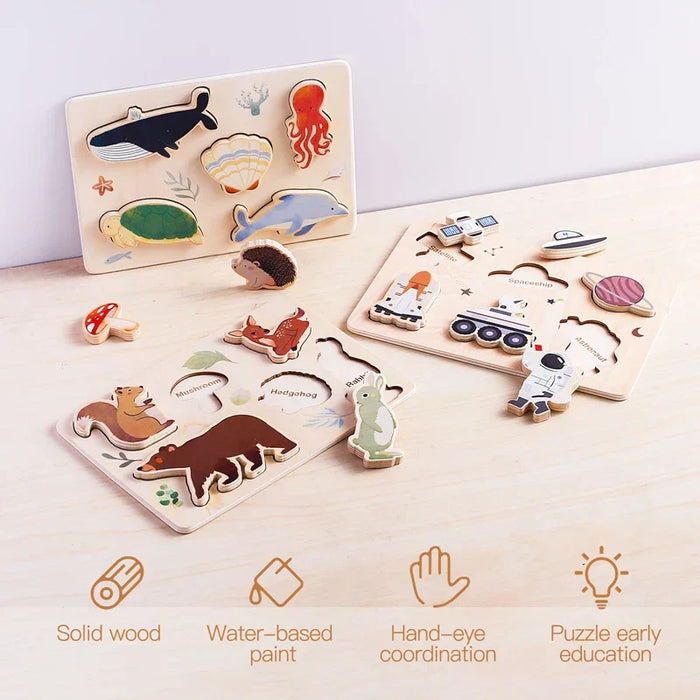 Wooden Shape Sorting Puzzle