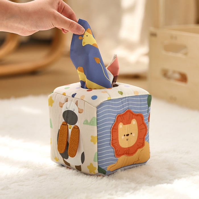 Magic Cotton Animal Tissue Box Toy