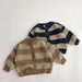 Kids Pattern Knit Buttoned Cardigan