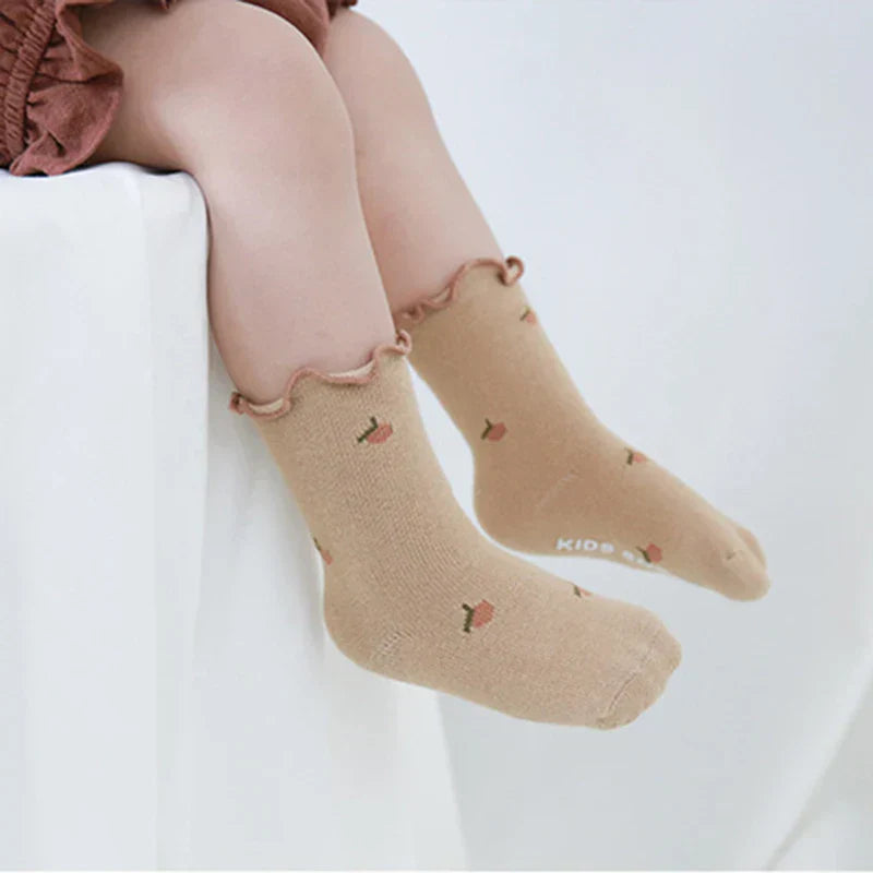 Baby & Kids Anti-Slip Floral Socks