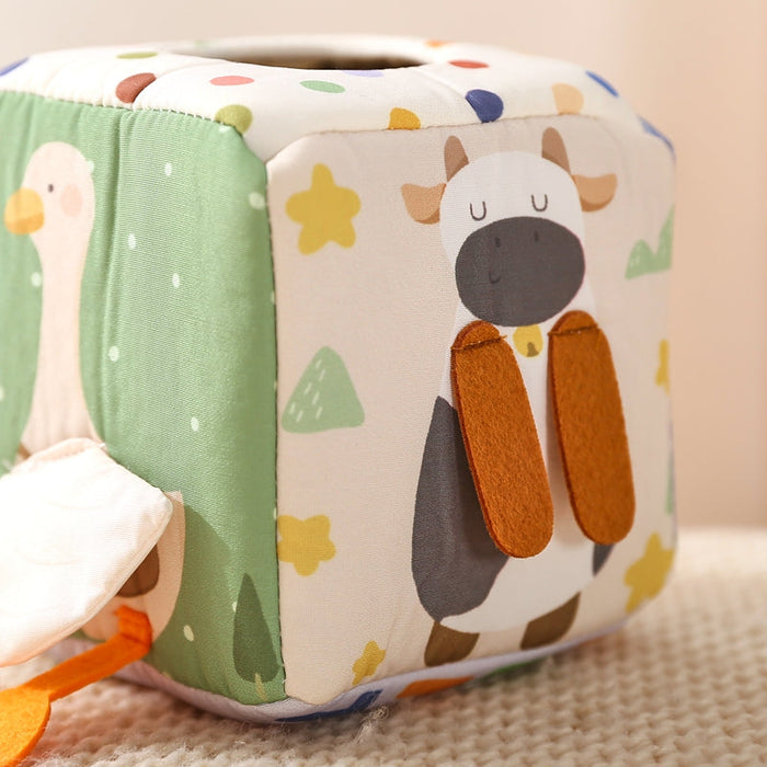 Magic Cotton Animal Tissue Box Toy