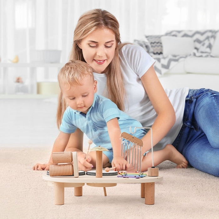 Baby Wooden Musical Instruments - Montessori Toy Set