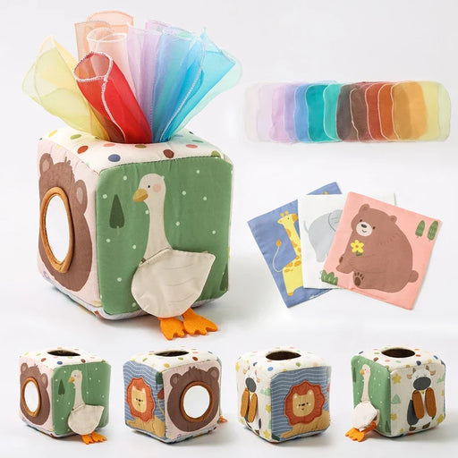 Magic Cotton Animal Tissue Box Toy