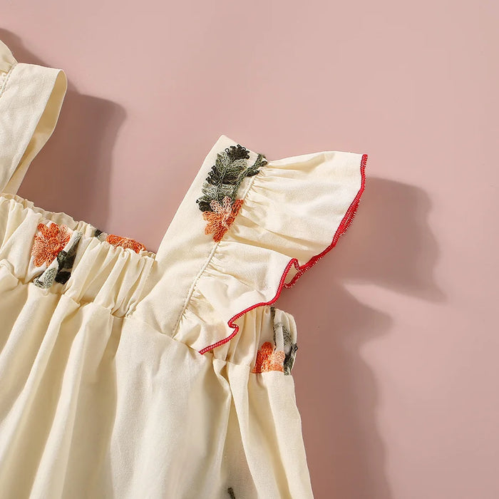 Girls Blouse & Shorts Set
